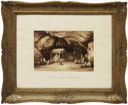 Achille Vianelli — Grotta di Santa Rosalia, Monte Pellegrino